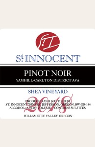 2018 Pinot Noir Shea Vineyard - View 2