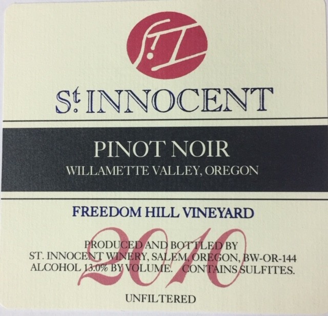 2010 Pinot Noir Freedom Hill Vineyard 1.5L
