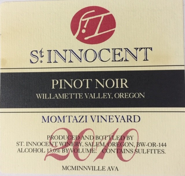 2010 Pinot Noir Momtazi Vineyard