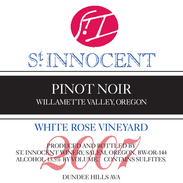 2007 Pinot Noir White Rose Vineyard 1.5L