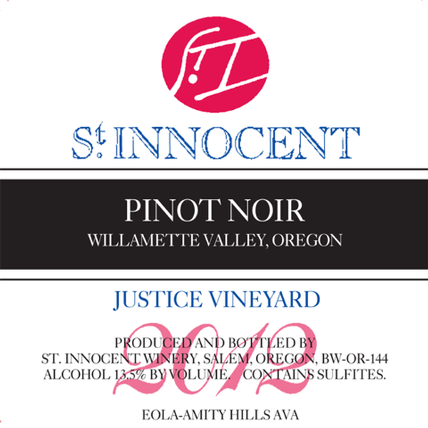 2012 Pinot Noir Justice Vineyard 1.5L