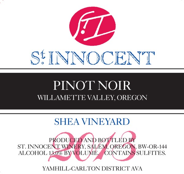 2013 Pinot Noir Shea Vineyard