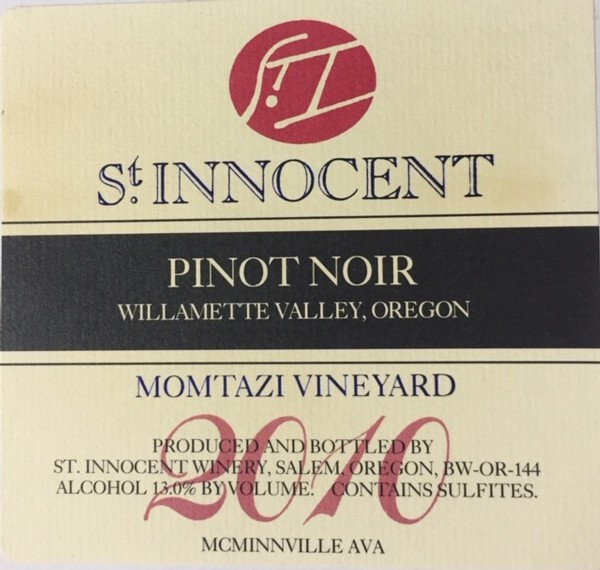 2010 Pinot Noir Momtazi Vineyard