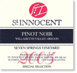 2005 Pinot Noir Seven Springs Vineyard Special Selection 1.5L
